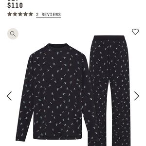 skims ski pajama set